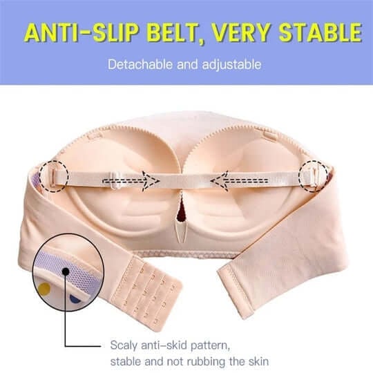 Women's Strapless Non-Slip Bra