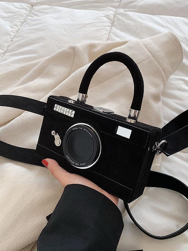 lovevop Urban Camera Shape PU Handbag