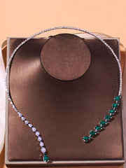 lovevop Original Stylish Statement Crystal Necklace