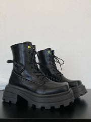 lovevop Platform Mid-caliber Martin Boots