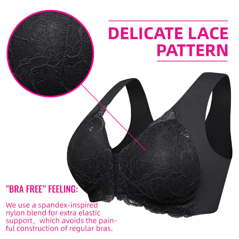 Front Closure 5D Shaping Push Up Bra – Seamless, Beauty Back, Comfy