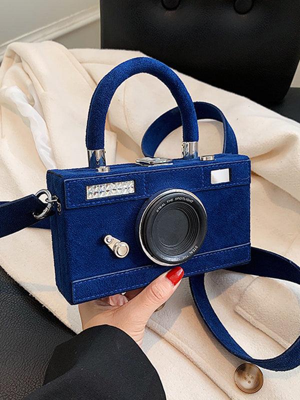 lovevop Urban Camera Shape PU Handbag