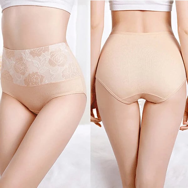 🔥Buy 5 get 5 - cotton high waist thin belly moisture absorption antibacterial panties