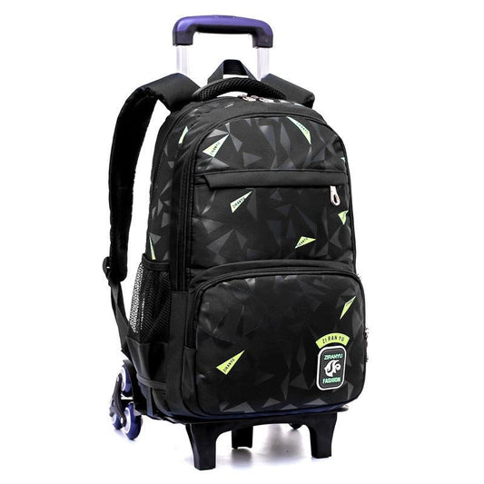 lovevop Trolley school bag six rounds