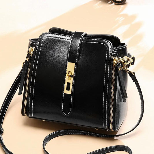 lovevop Fashion one-shoulder bucket bag