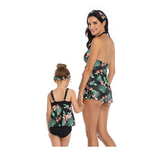 「🌼Summer Flash Sale - 50% Off」Covering The Belly Slimming One-Piece Mommy and Me Swimsuit