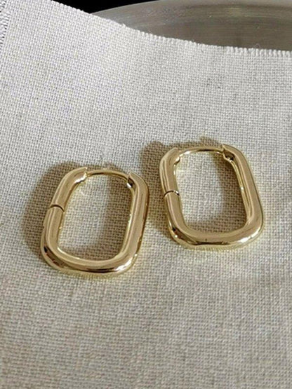 lovevop Original Normcore Geometry Simple Earrings