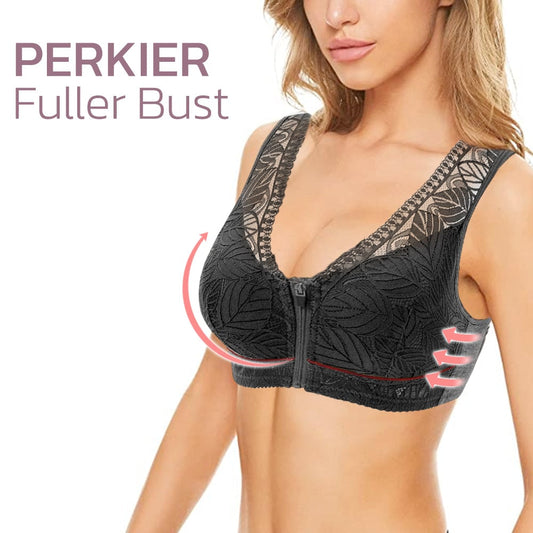 Front Zipper Bra