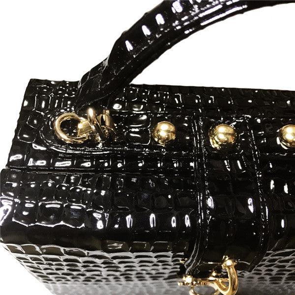 lovevop Python print handbag