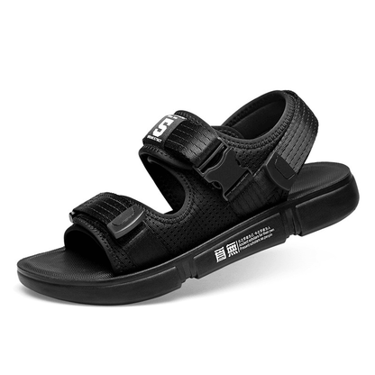 lovevop Men Breathable Non Slip Comfy Outdoor Casual Beach Sandals