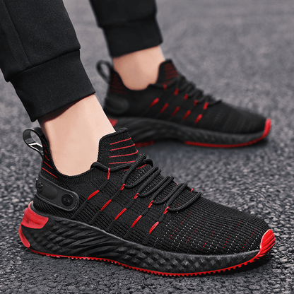 lovevop Men Mesh Breathable Slip Resistant New Trendy Casual Sports Shoes