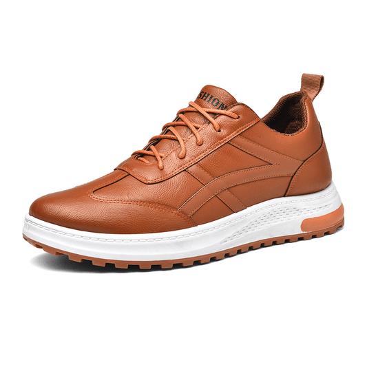 lovevop Men's Non-Slip Sport Sneakers: Comfy, Soft, and Stylish Lace-Up Design