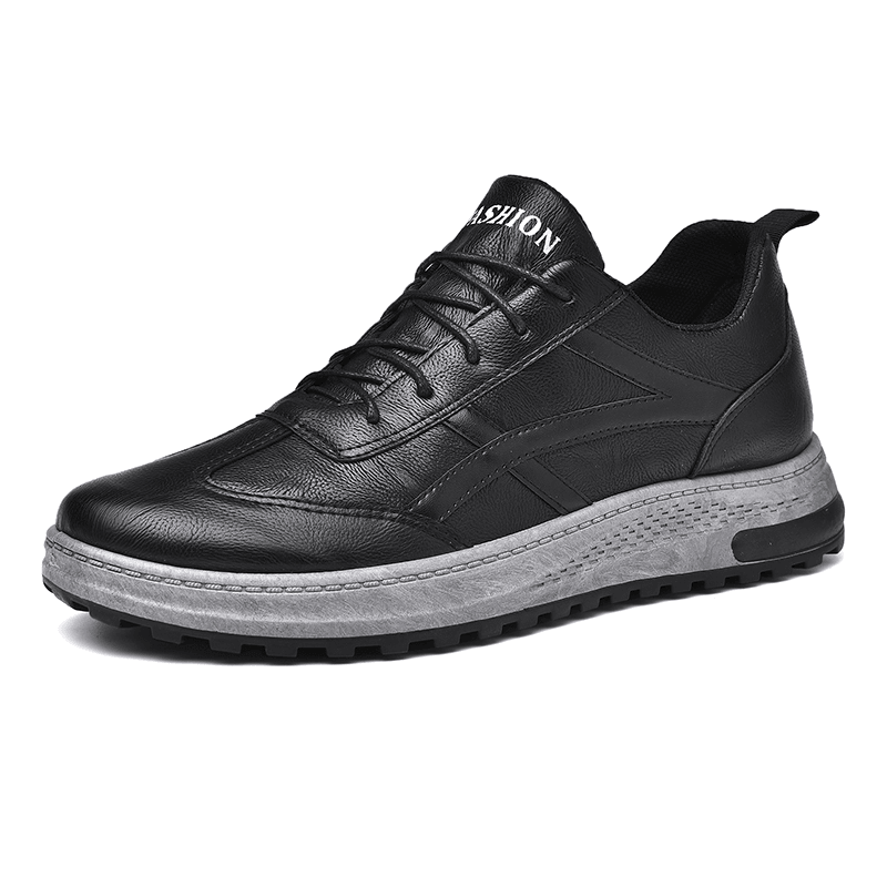 lovevop Men's Non-Slip Sport Sneakers: Comfy, Soft, and Stylish Lace-Up Design