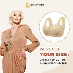 Daisy Bra -🔥BUY 2 GET 1 FREE(Add 3 Pcs To Cart)🔥 - Comfortable & Convenient Front Button Bra- Low in Stock