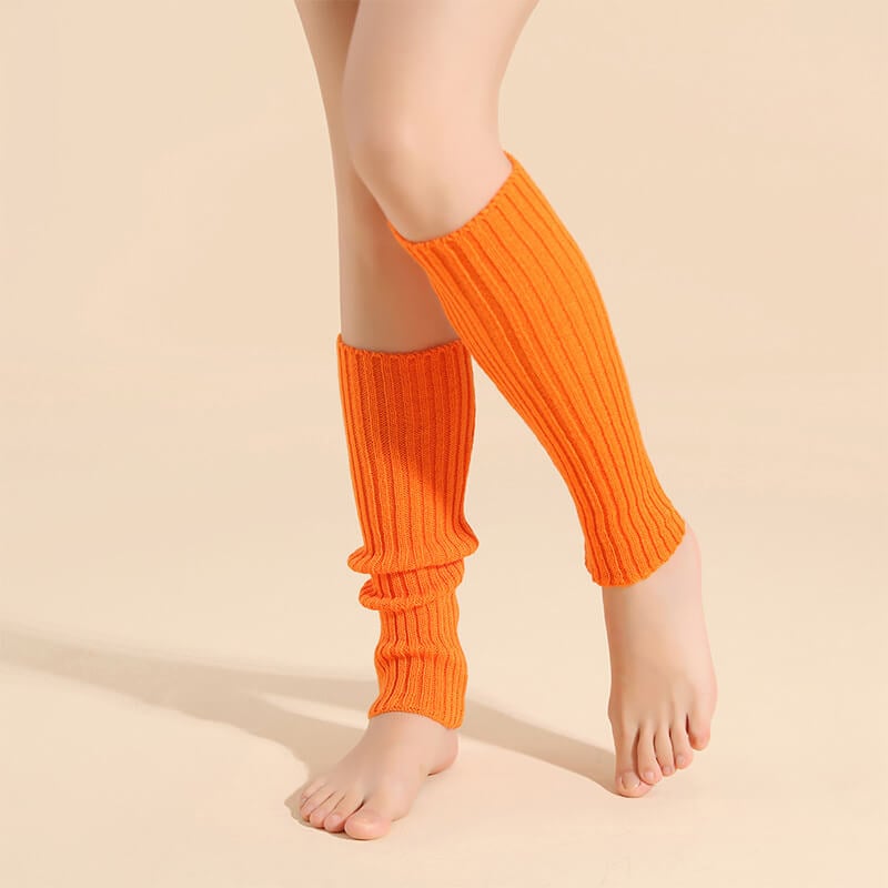 Long Socks Womens Leg Warmer Knitted Warm Foot Cover