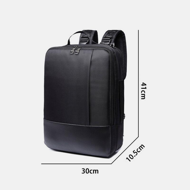lovevop Men Multi-carry Waterproof Convertible 15.6 Inch Laptop Bag Crossbody Bag Shoulder Bag Handbag Backpack