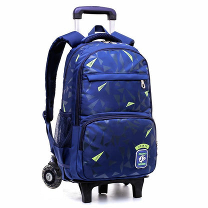 lovevop Trolley school bag six rounds