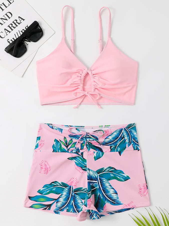 Printed Two-Piece Swimsuit