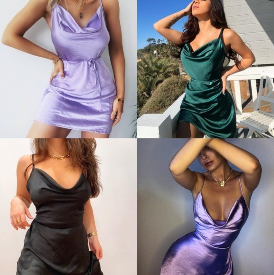 🔥Summer Hot Sale🔥💃SLIP DRESS IN SATIN