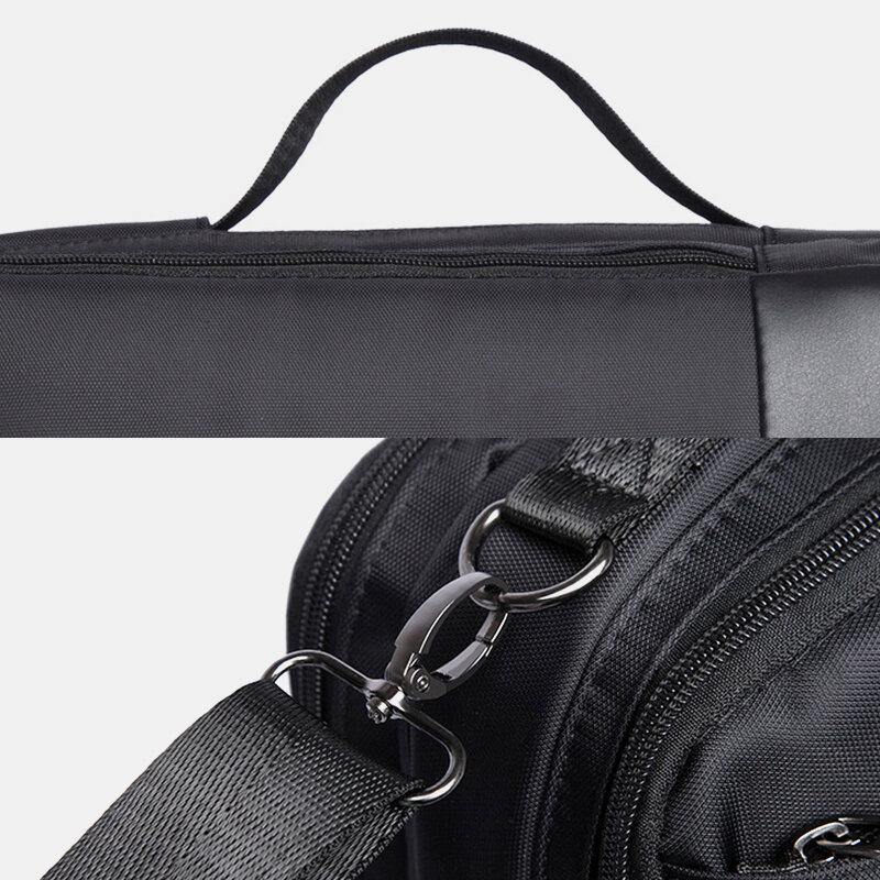 lovevop Men Multi-carry Waterproof Convertible 15.6 Inch Laptop Bag Crossbody Bag Shoulder Bag Handbag Backpack