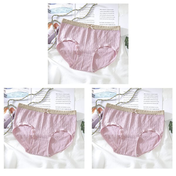 Women's seamless high elastic mid waist panties