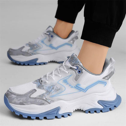 lovevop Fashion Student Sneakers Breathable Running Casual Daddy Shoes