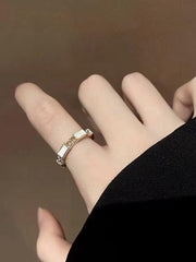 lovevop White Knuckle Open Ring
