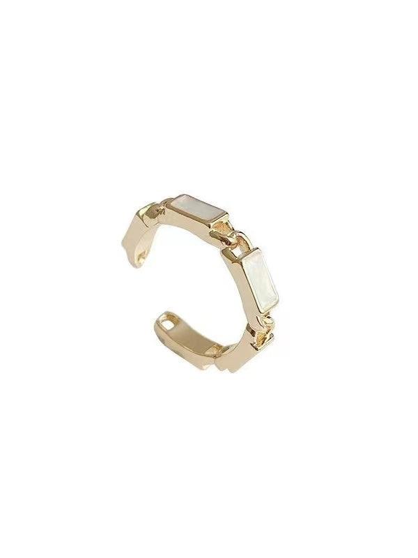 lovevop White Knuckle Open Ring