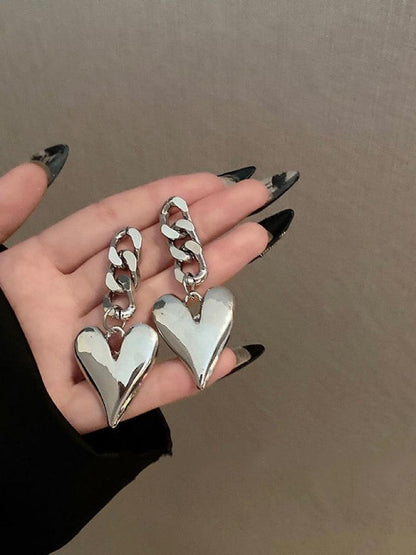 lovevop Heart Chain Earrings