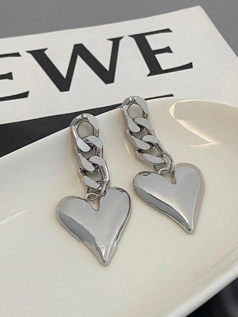 lovevop Heart Chain Earrings