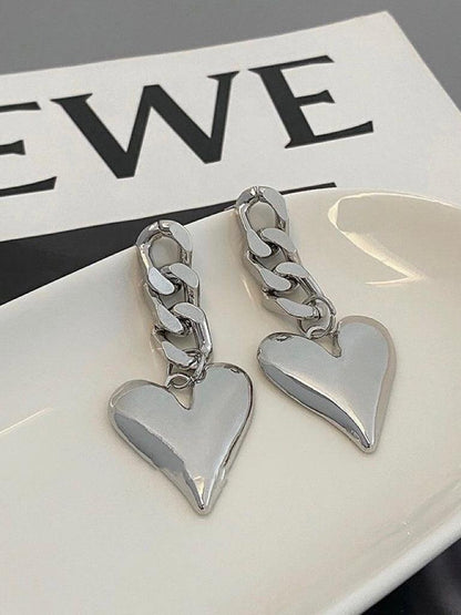 lovevop Heart Chain Earrings