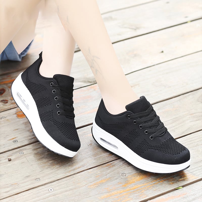 Slip-on light air flying woven mesh Sneakers