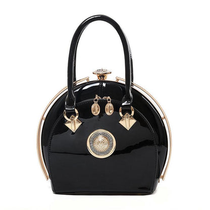 lovevop Fashionable High-End Handbags with Bright Leather for a Noble and Trendy Look