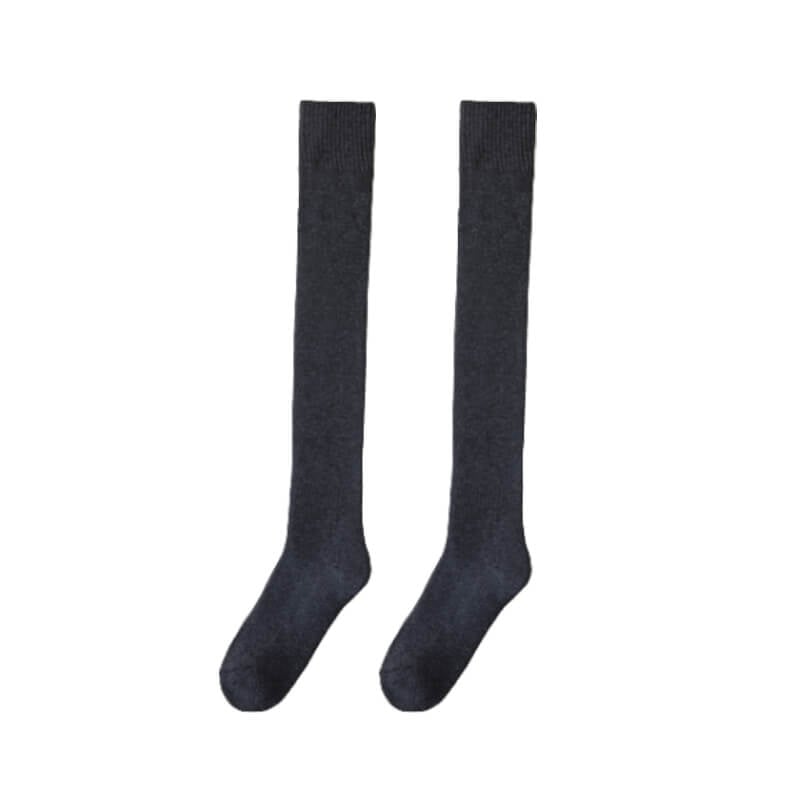 Women's thermal Winter fleece over knee socks