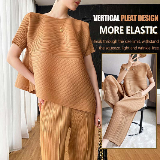 🎁Summer Hot Sale🎁Elegant High-end Irregular Two-piece Suit✨Free shipping✨