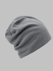 lovevop Simple Casual Solid Color Knitting Hat