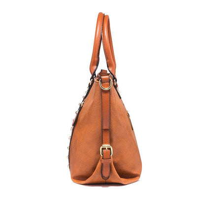 lovevop Large-capacity Leather Shoulder Bag For Ladies