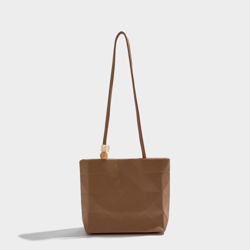 lovevop Light Luxury Niche Bucket Tote Bag