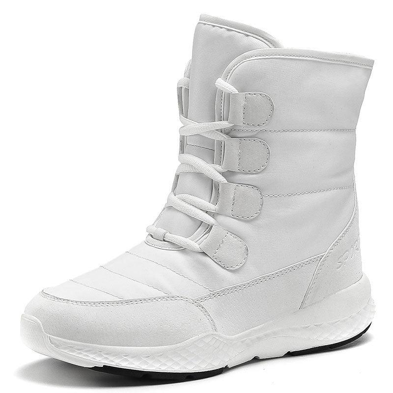 lovevop Plus Velvet Long Tube Plus Size Snow Boots Women