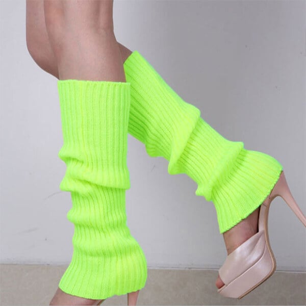 Long Socks Womens Leg Warmer Knitted Warm Foot Cover