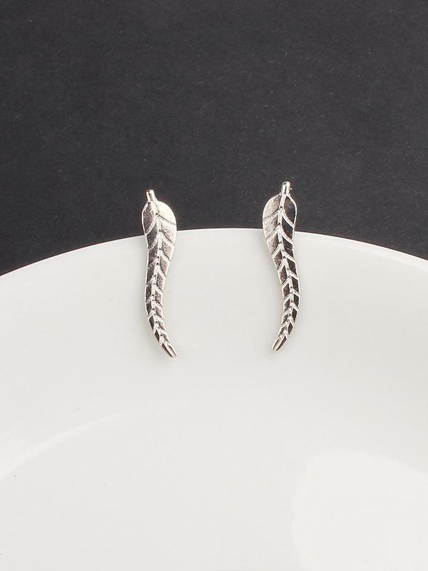 lovevop Leaf Pattern Earring Accessories