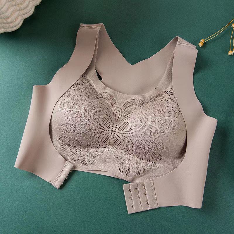 🔥Bras For Women Front Buckle🔥 2-in-1 Correction Hunchback No Trace