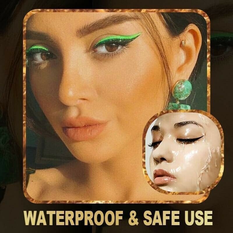 🔥HOT SALE 🔥Waterproof&Reusable Eyeliner And Eyelash Stickers