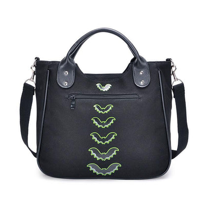 lovevop Halloween skull print handbag