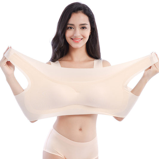 🔥Ultra-thin seamless sleep bra🔥With Chest Padded