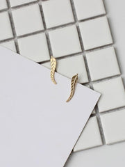 lovevop Leaf Pattern Earring Accessories