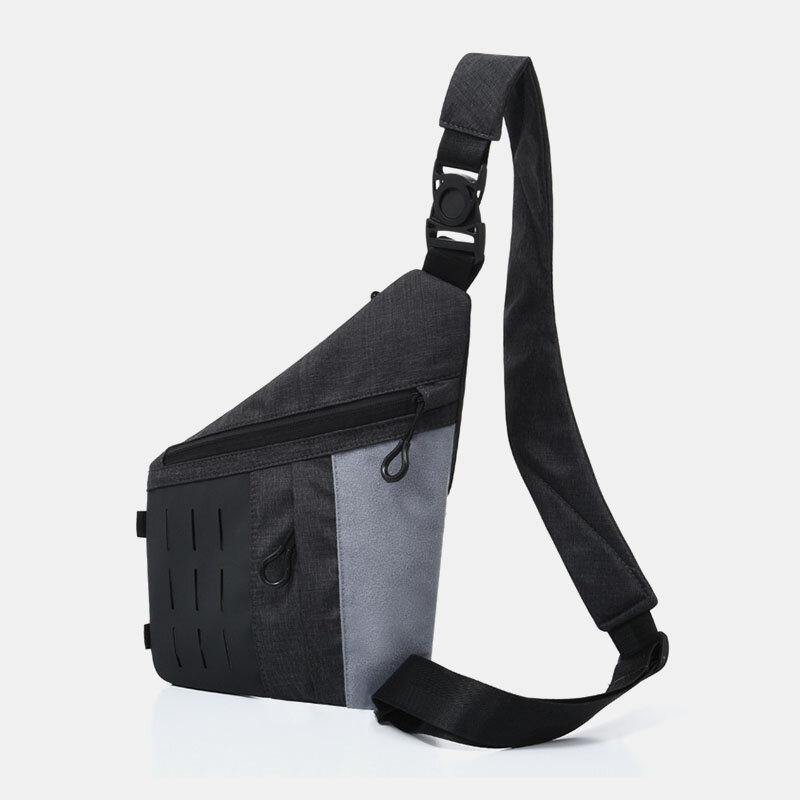 lovevop Men Sport Multi-pockets Anti-theft Crossbody Bag Chest Bag Sling Bag