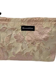 lovevop Beauty Flower Embroidered Makeup Handbag