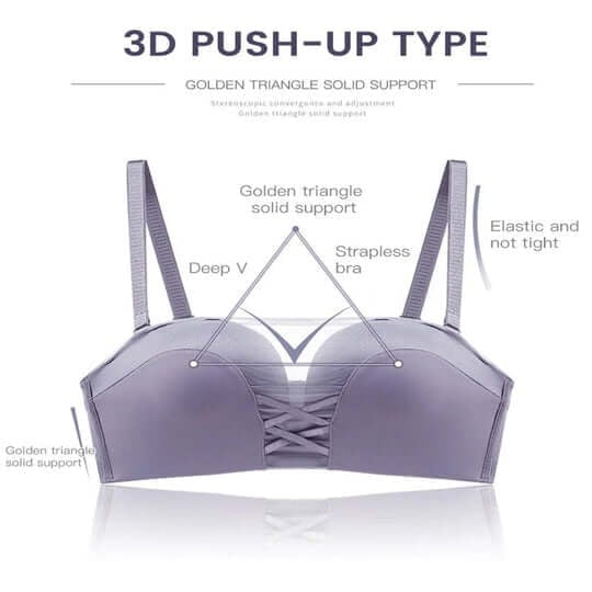 Women's Strapless Non-Slip Bra