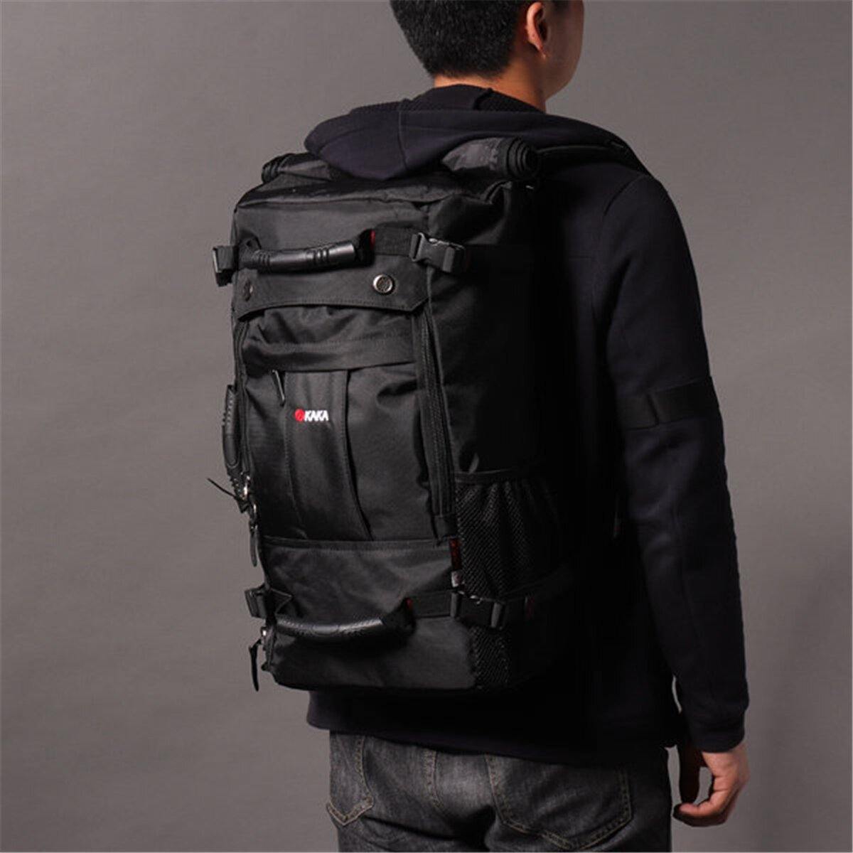 lovevop Men Multi-carry Large Capacity Travel Outdoor Multi-function 15.6 Inch Laptop Bag Travel Bag Backpack